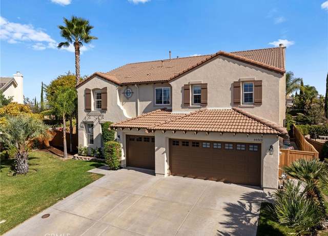 Property at 44840 Tudal St, Temecula, CA 92592, 5 beds, 4 baths