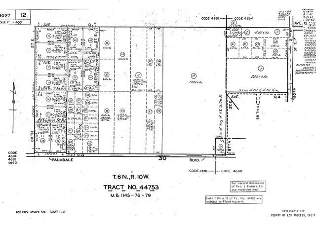 Property at 0 Vac/Cor 80 Ste/Ave Q4, Sun Village, CA 93543