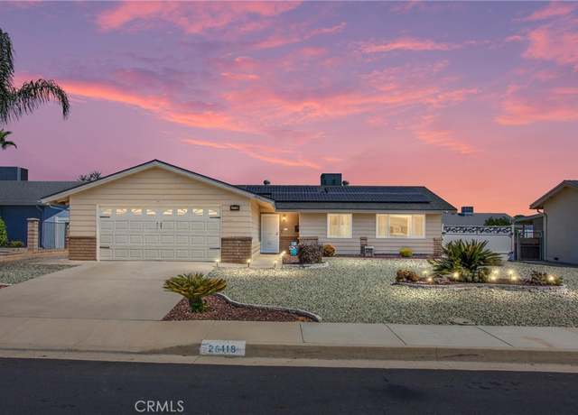 Property at 26118 Lancaster Dr, Menifee, CA 92586, 3 beds, 2 baths
