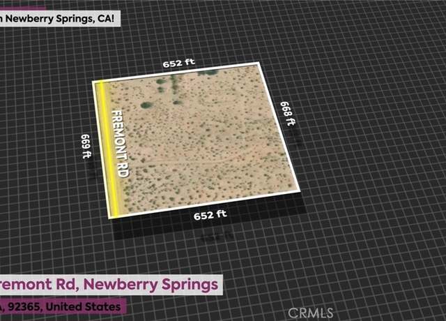 Property at 726 Fremont Rd, Newberry Springs, CA 92365