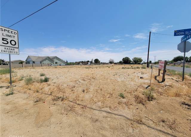 Property at 0 COR 110TH STE PAV Ave, Sun Village, CA 93543