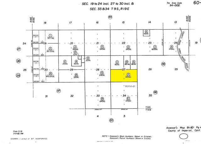 Property at 0 S 1/2 of sec 27 T9s, Winterhaven, CA 00000
