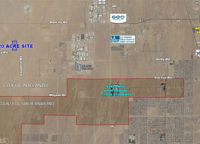 Property at 0 Caughlin Rd, Adelanto, CA 92301
