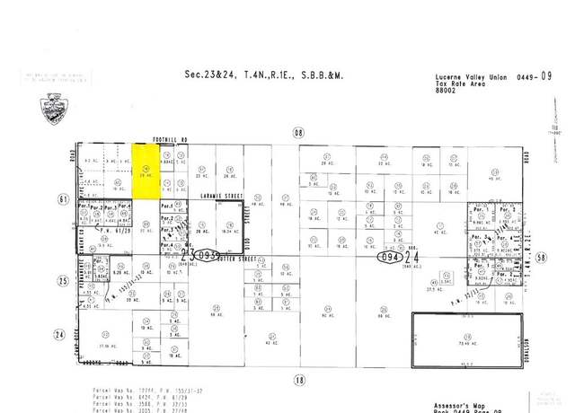 Property at 0 0, Lucerne Valley, CA 92356