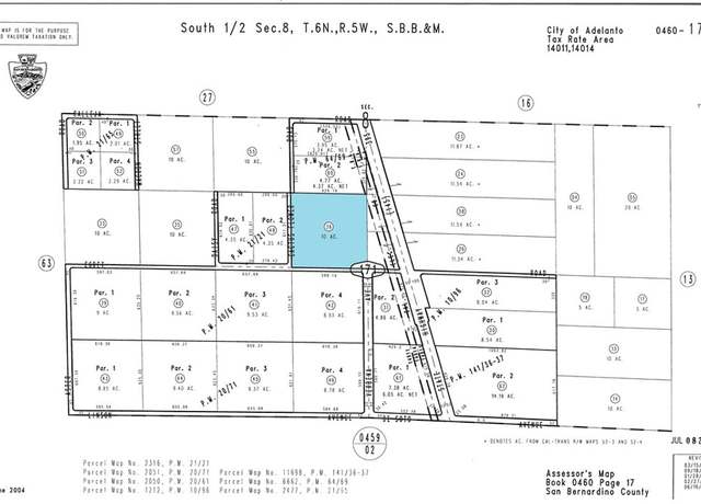 Property at 0 Egert Rd, Adelanto, CA 92301