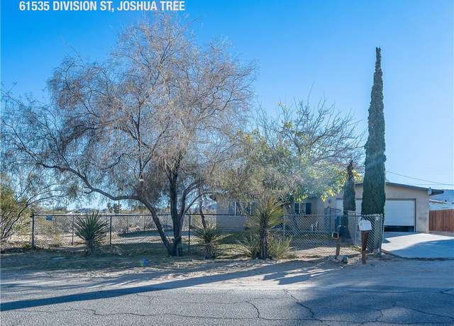 Property at 61535 Division St, Joshua Tree, CA 92252, 4 beds, 2 baths