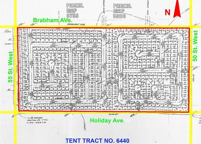 Property at 50-Street W to 55 Street West On Holiday Ave, Rosamond, CA 93560