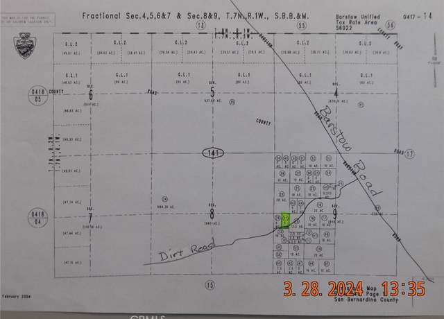 Property at 0 Ranch Rd, Barstow, CA 92311