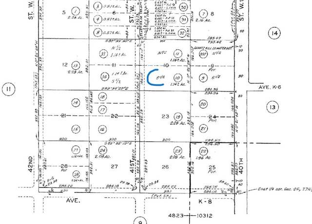 Property at 0 W Avenue K-4, Lancaster, CA 93536