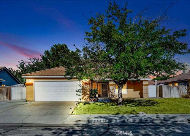 Property at 44232 62nd St W, Lancaster, CA 93536, 4 beds, 2 baths