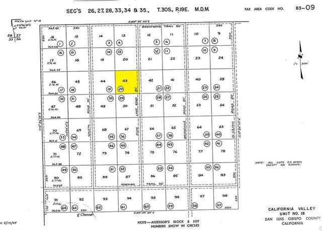 Property at 0 Echolake, California Valley, CA 93453