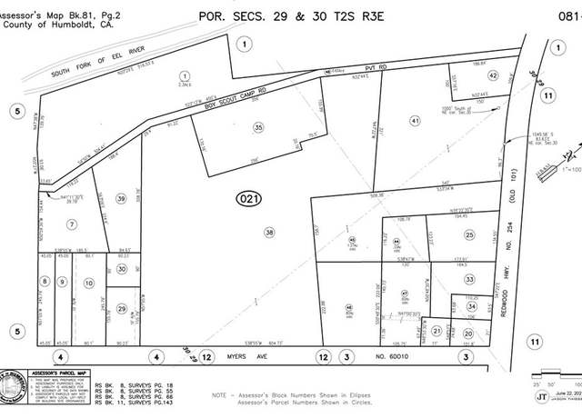 Property at 201 Boy Scout Rd, Myers Flat, CA 95554