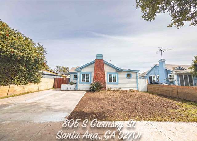 Property at 805 S Garnsey St, Santa Ana, CA 92701, 3 beds, 1 bath