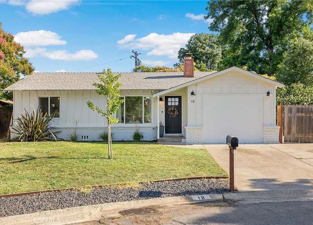 Property at 18 El Cerrito Dr, Chico, CA 95973, 3 beds, 1 bath
