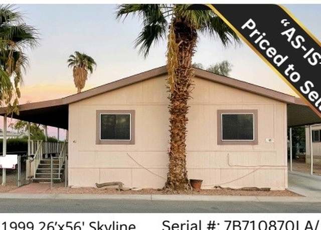 Property at 2450 E Hobsonway #41, Blythe, CA 92225, 3 beds, 2 baths