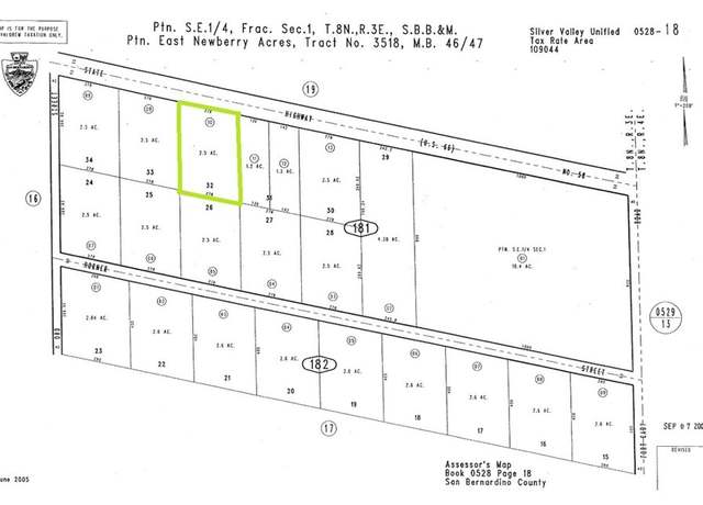 Property at 528181-10 National Trails Hwy, Newberry Springs, CA 92365