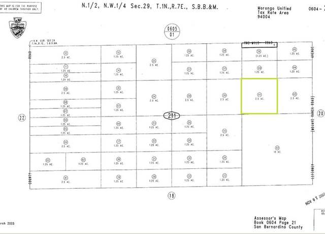 Property at 60421141 Laferney Ave, Joshua Tree, CA 92252