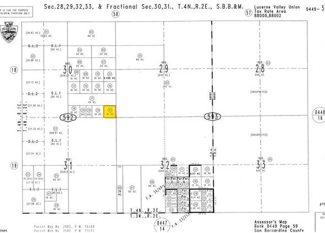 Property at 0 Santa Fe Fire Rd, Lucerne Valley, CA 92356