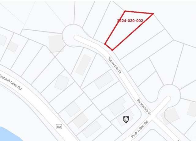 Property at 0 Vac/Flintstone Dr/Vic Montello, Lake Elizabeth, CA 93532