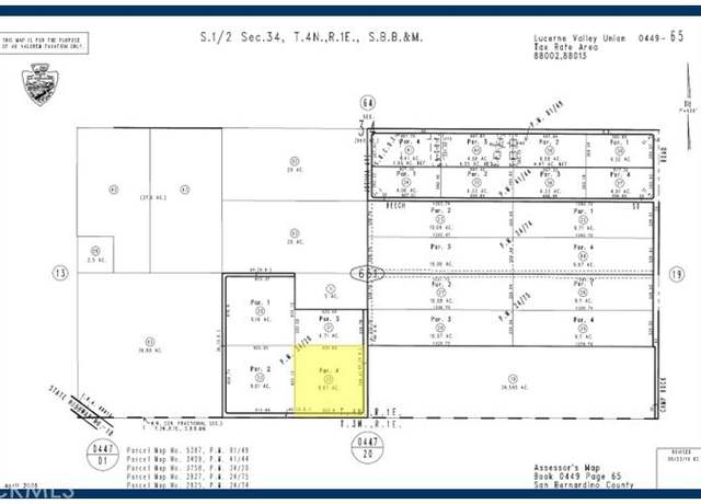 Property at 8-AC Cheshire Rd, Lucerne Valley, CA 92356
