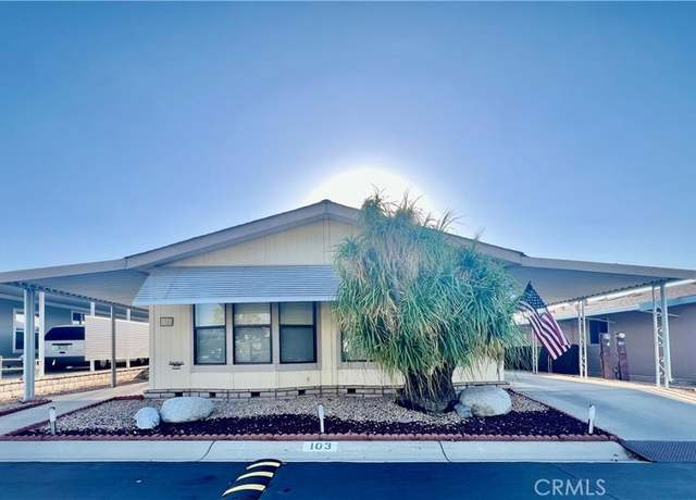 Property at 24600 Mountain Ave #103, Hemet, CA 92544, 2 beds, 2 baths