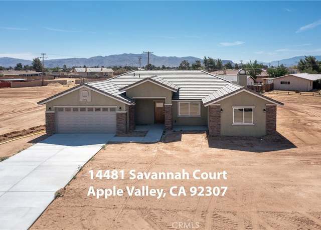 Property at 14481 Savannah Ct, Apple Valley, CA 92307, 4 beds, 2.5 baths