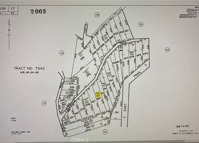 Property at 0 Spring Trl, Sylmar, CA 91342