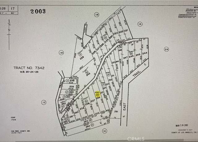 Property at 0 Spring Trl, Sylmar, CA 91342