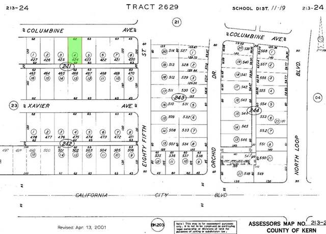 Property at 8414 Columbine Ave, California City, CA 93505
