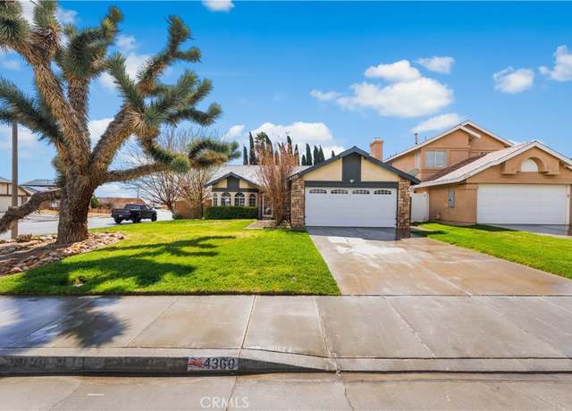 Property at 4360 San Juan Ct, Rosamond, CA 93560, 4 beds, 2 baths
