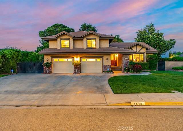 Property at 43728 Sugar St, Lancaster, CA 93536, 4 beds, 3 baths