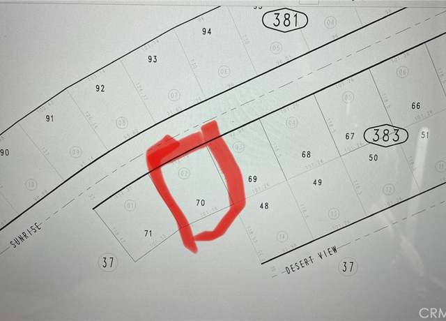 Property at 0 LOT 70 SUNRISE, Needles, CA 92363