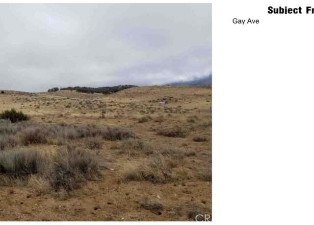 Property at 0 Gay Ave, Tehachapi, CA 93561
