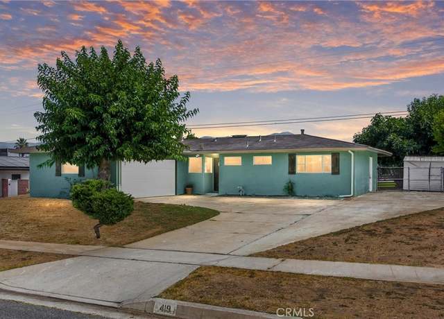 Property at 419 San Jacinto St, Redlands, CA 92373, 4 beds, 2 baths