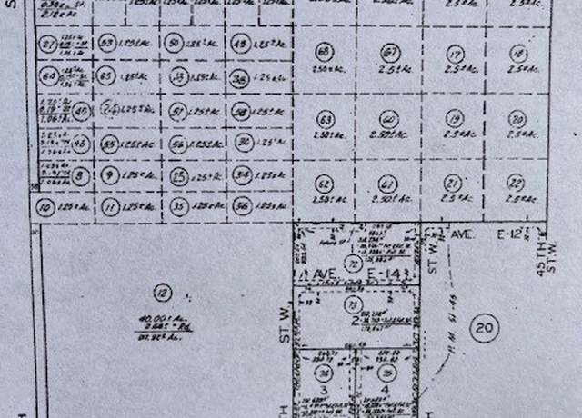 Property at 0 Ave E-11/46th STW, Lancaster, CA 93536