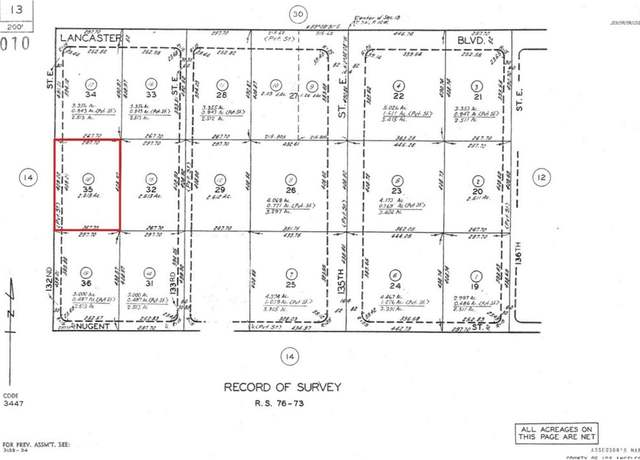 Property at 0 E 132nd St E, Lancaster, CA 93535