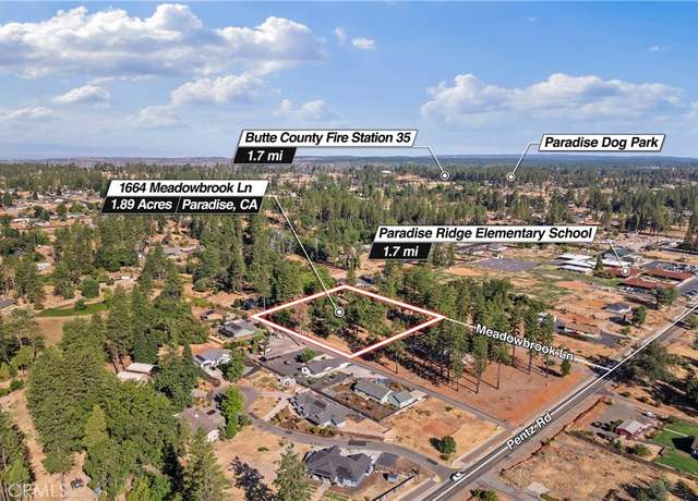 Property at 1664 Meadowbrook Ln, Paradise, CA 95969