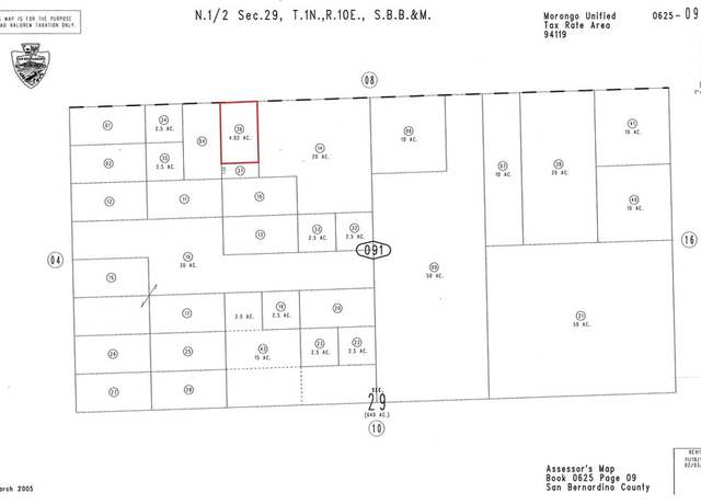 Property at 0 Two Mile Rd, 29 Palms, CA 92277
