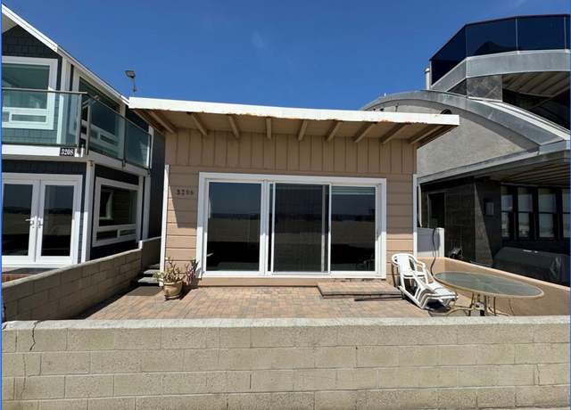 Property at 3206 W Oceanfront, Newport Beach, CA 92663, 2 beds, 1 bath