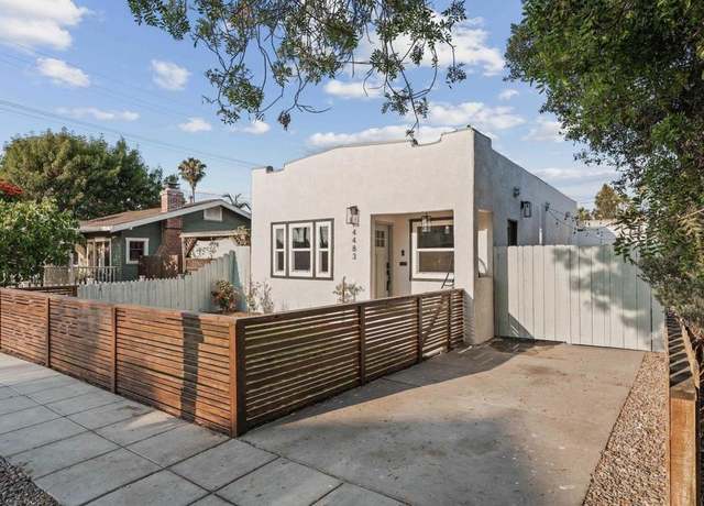 Property at 4483 38th St, San Diego, CA 92116, 2 beds, 2 baths