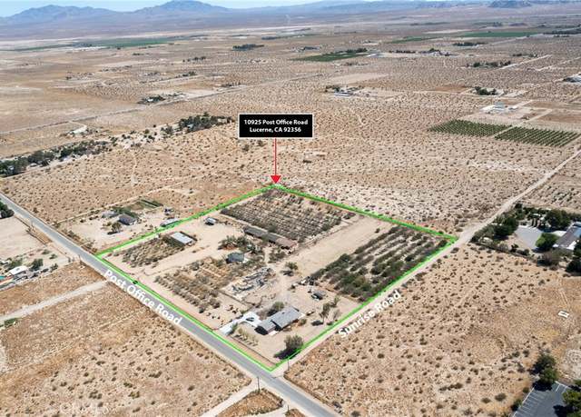 Property at 10925 Post Office Rd Unit A/B, Lucerne Valley, CA 92356, 3 beds, 2.5 baths