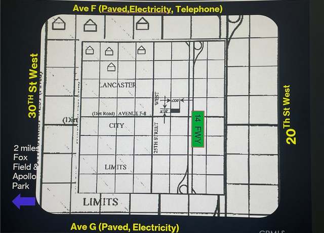 Property at 24 W Avenue F, Lancaster, CA 93536