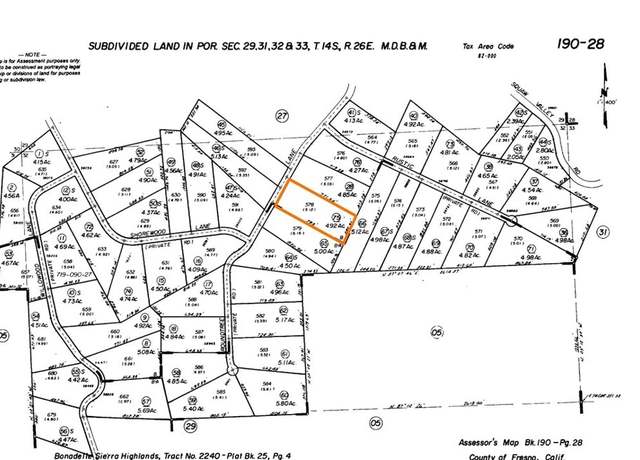 Property at 0 Roundtree Ln, Squaw Valley, CA 93675