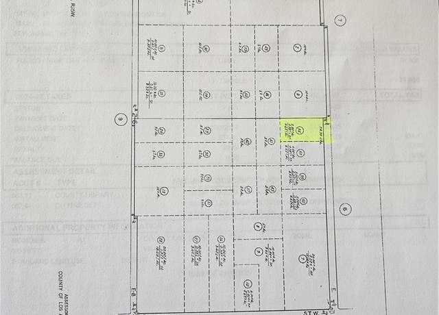 Property at 175 AVE E VIC 175 STW, Fairmont, CA 93536