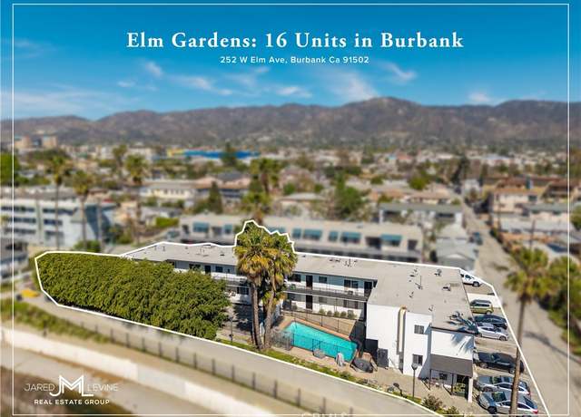 Property at 252 W Elm Ave, Burbank, CA 91502, 28 beds, 16 baths
