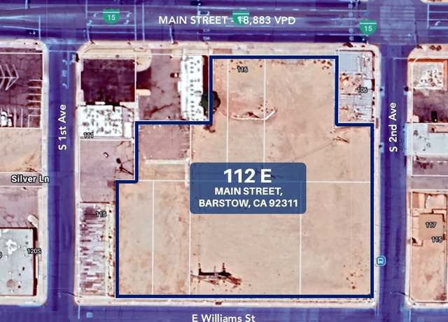 Property at 112 E Main St, Barstow, CA 92311