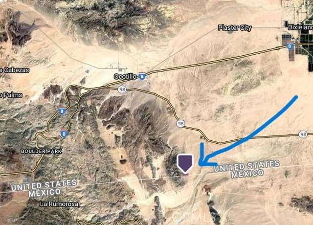 Property at 0 none, Ocotillo, CA 92259