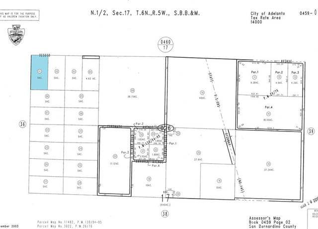 Property at 0 Desoto Ave #3, Adelanto, CA 92301