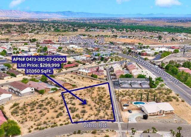 Property at 0 Viho Rd, Apple Valley, CA 92307
