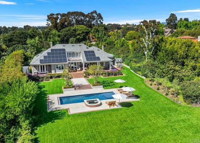 Property at 16625 Via Lago Azul, Rancho Santa Fe, CA 92067, 4 beds, 4.5 baths